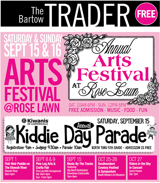 Rose Lawn Arts Festival –  A Free Family Arts & Crafts Festival Now In It’s 44th Year